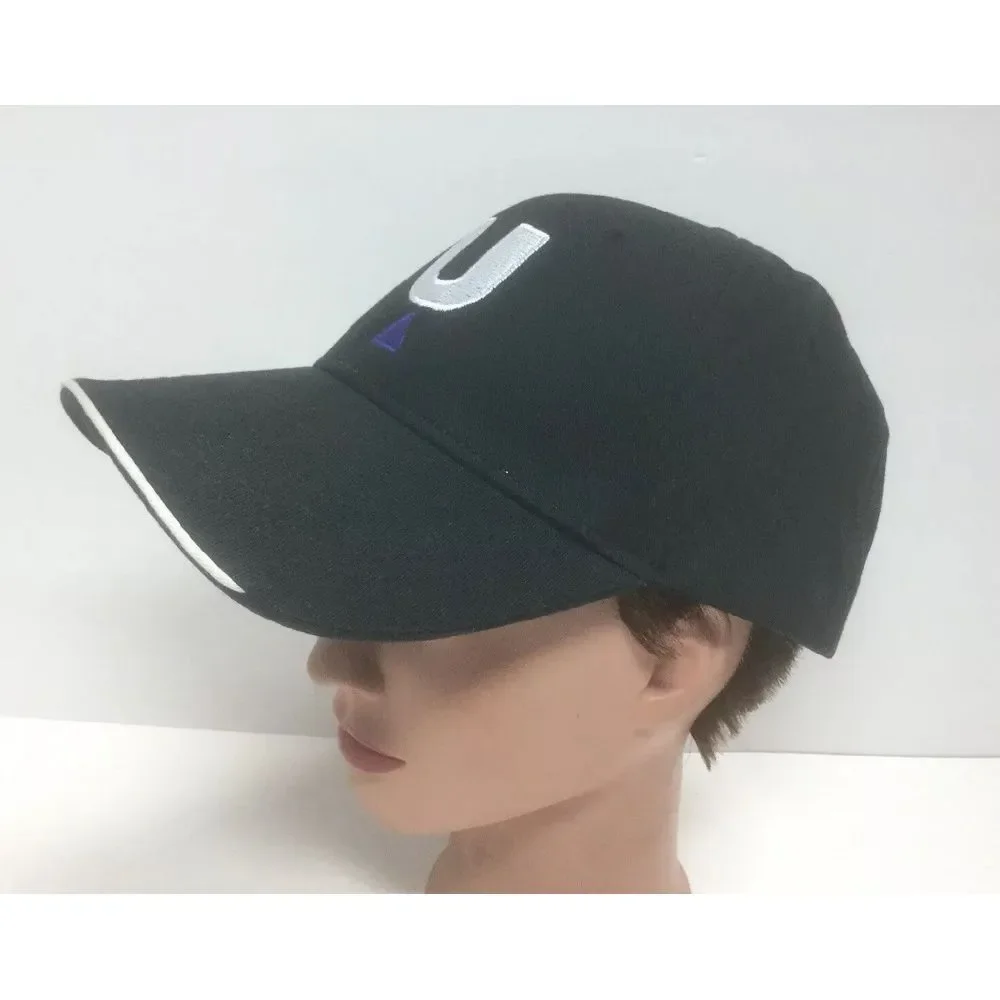 Head Shots Up Lift Team Hat Logo U Black Baseball Cap strap back‎ adjustable